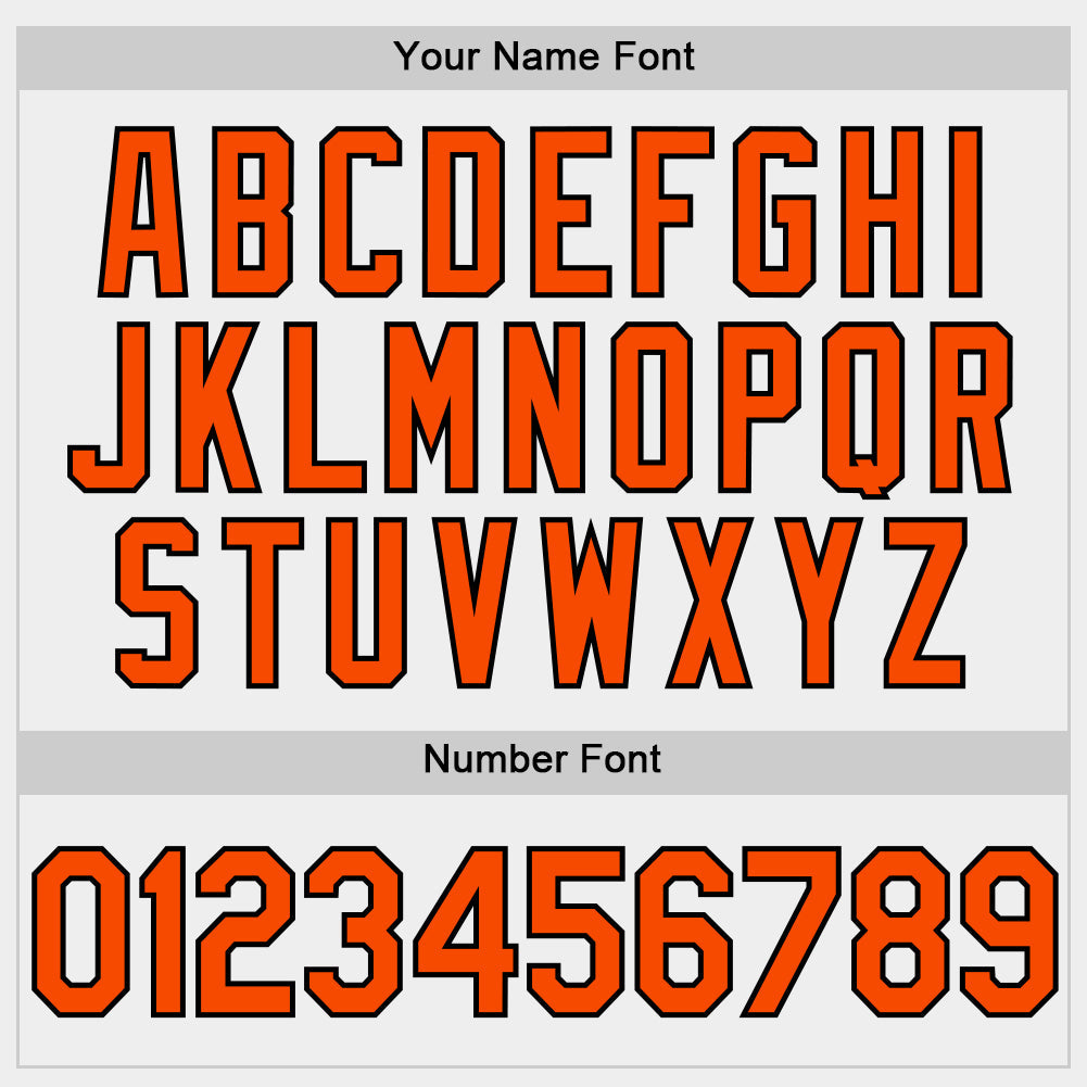 Custom White Orange-Black Two-Button Unisex Softball Jersey Limited