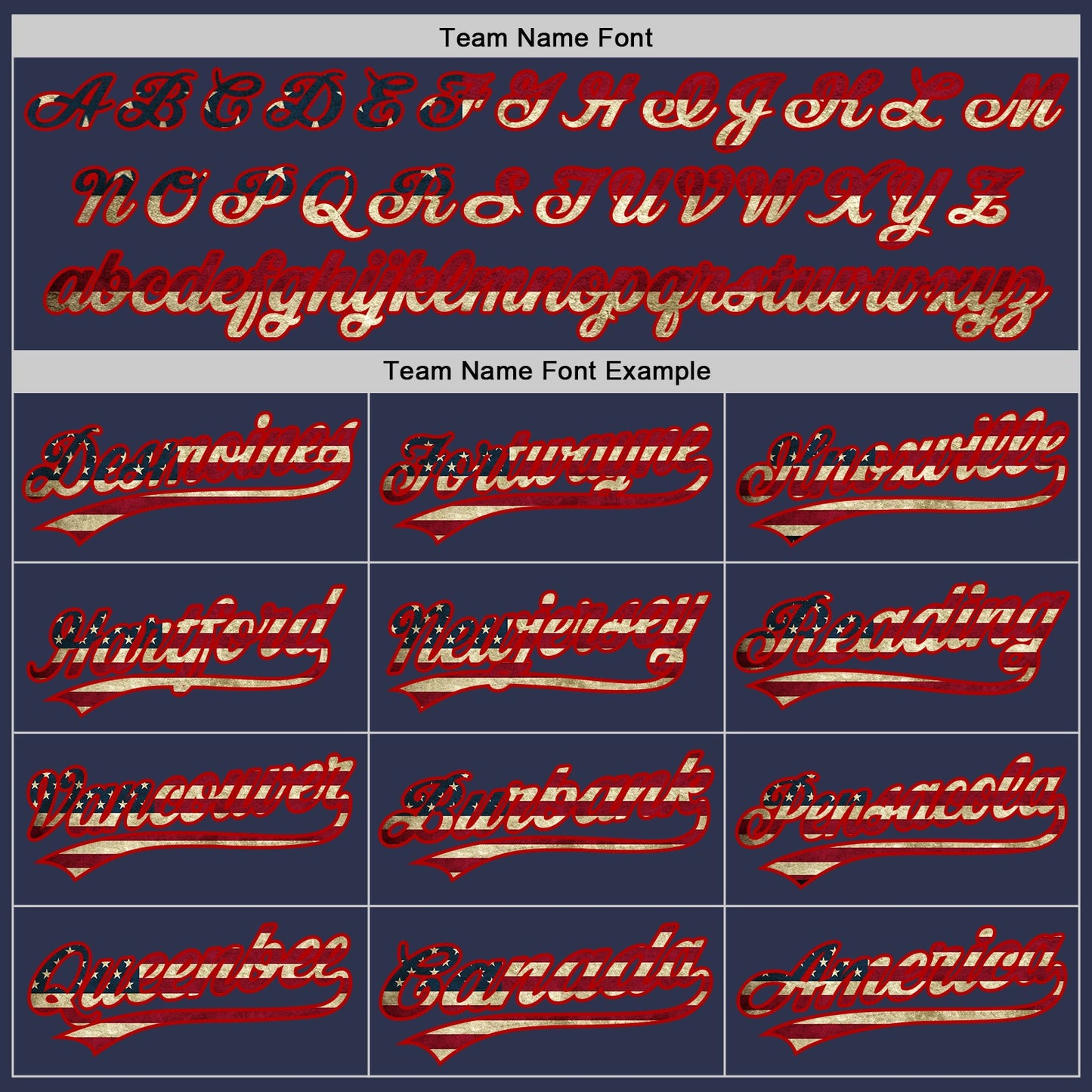 Custom Navy Vintage USA Flag-Red Two-Button Unisex Softball Jersey Limited