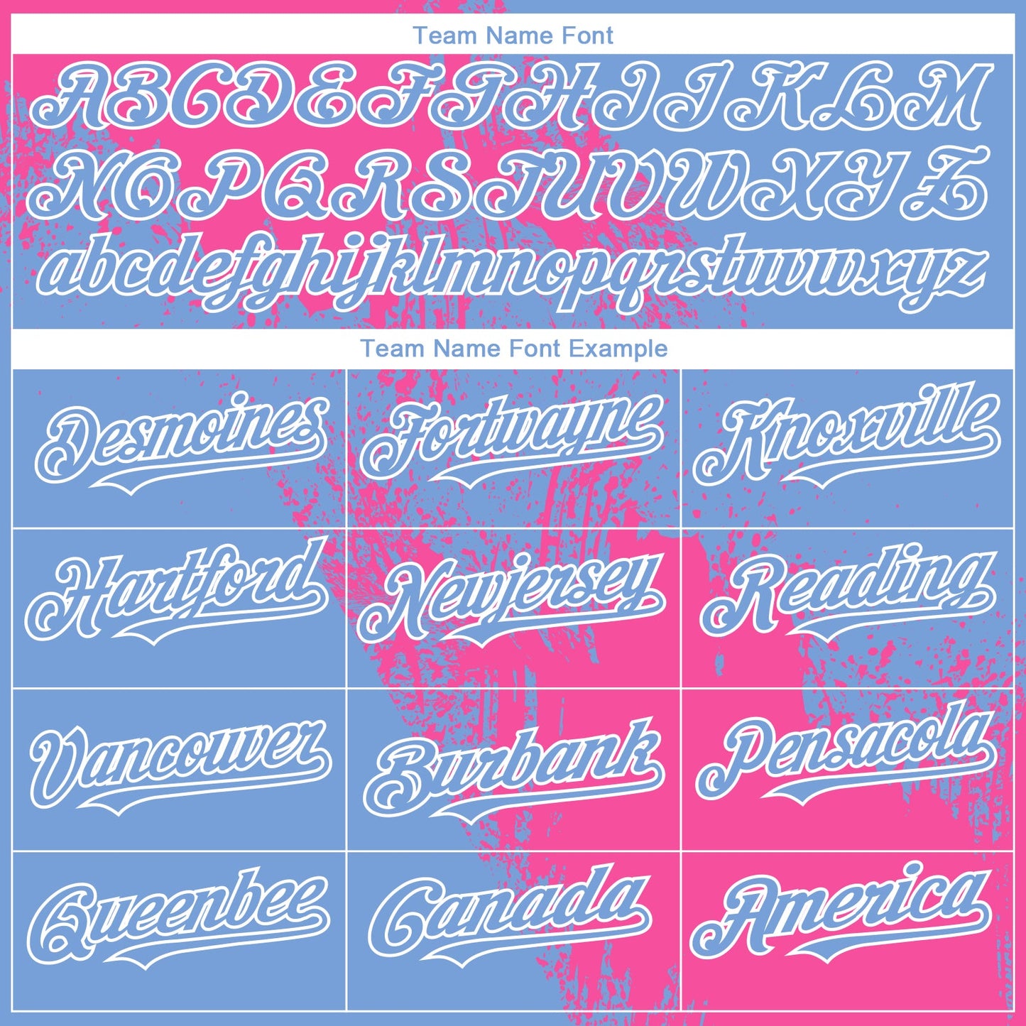 Custom Pink Light Blue-White 3D Pattern Abstract Brush Stroke Two-Button Unisex Softball Jersey Limited