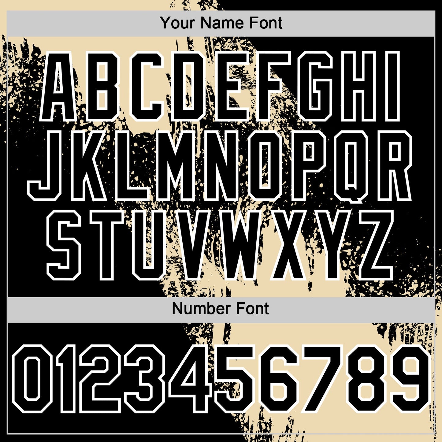 Custom Cream Black-White 3D Pattern Abstract Brush Stroke Two-Button Unisex Softball Jersey Limited