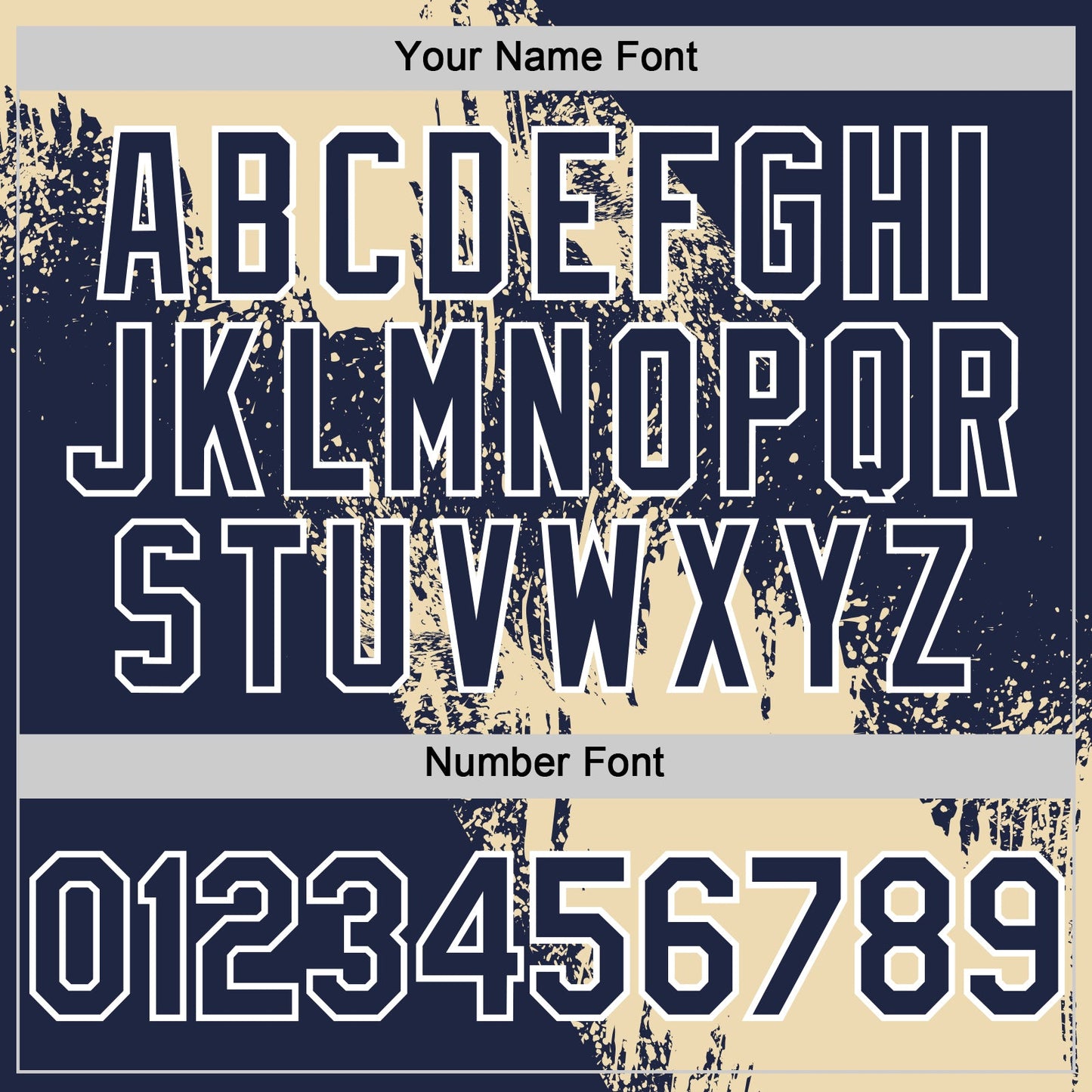 Custom Cream Navy-White 3D Pattern Abstract Brush Stroke Two-Button Unisex Softball Jersey Limited