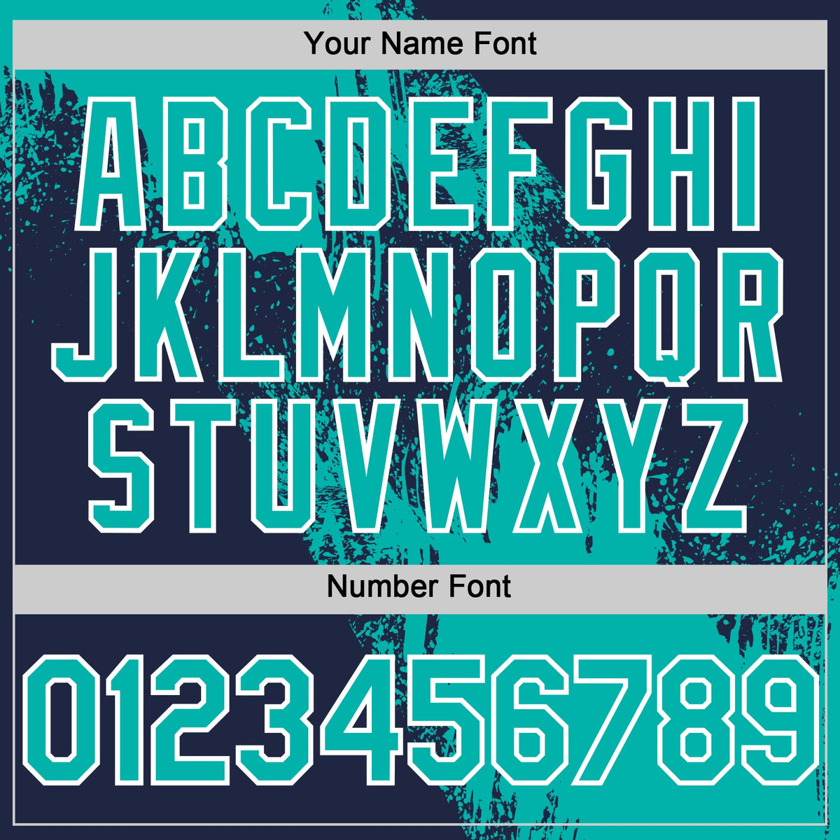 Custom Aqua Navy-White 3D Pattern Abstract Brush Stroke Two-Button Unisex Softball Jersey Limited