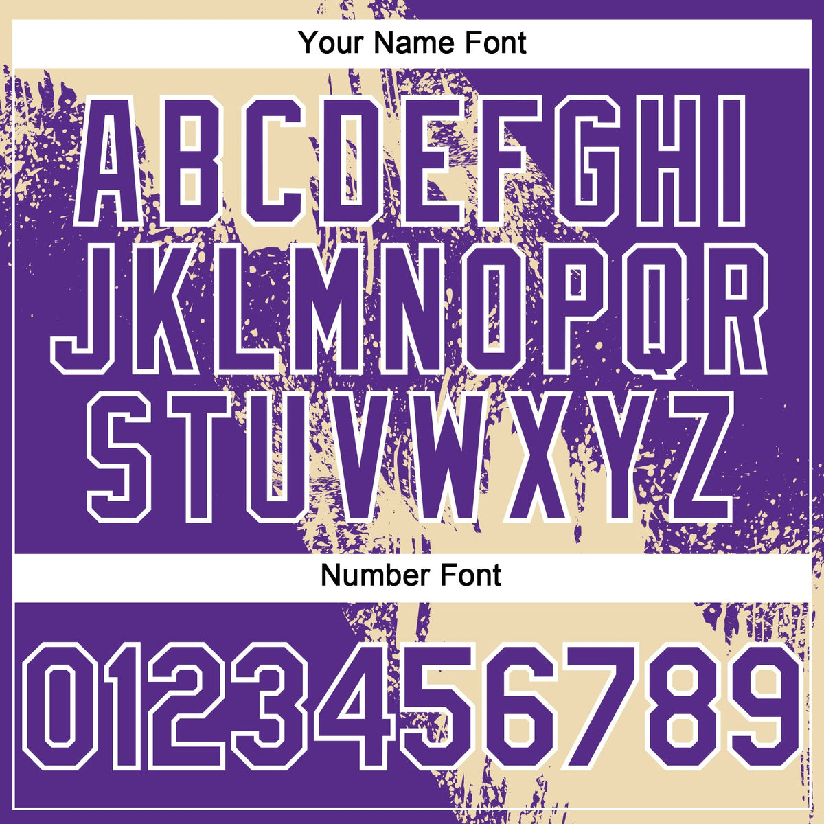 Custom Cream Purple-White 3D Pattern Abstract Brush Stroke Two-Button Unisex Softball Jersey Limited