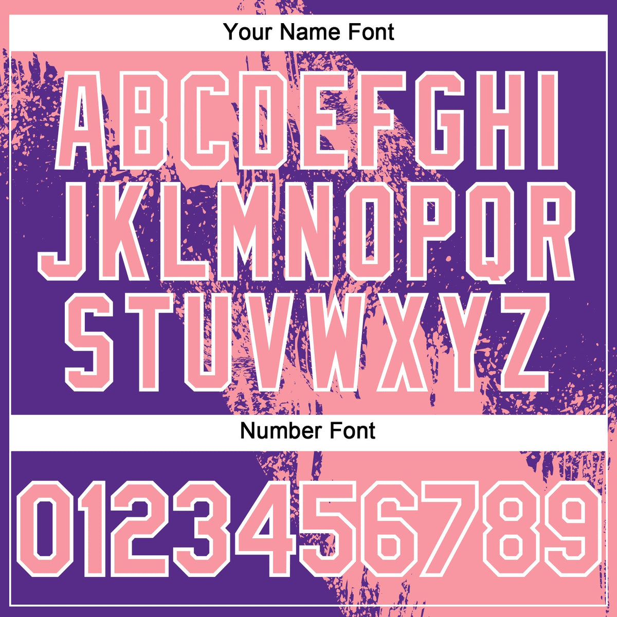 Custom Medium Pink Purple-White 3D Pattern Abstract Brush Stroke Two-Button Unisex Softball Jersey Limited