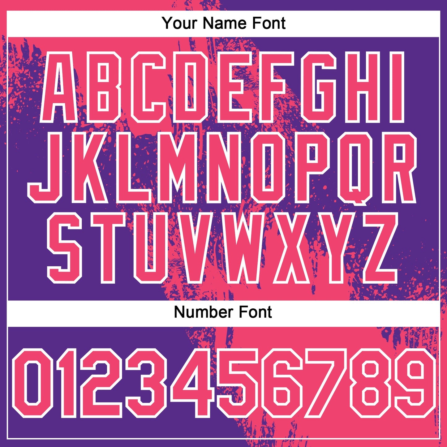 Custom Neon Pink Purple-White 3D Pattern Abstract Brush Stroke Two-Button Unisex Softball Jersey Limited