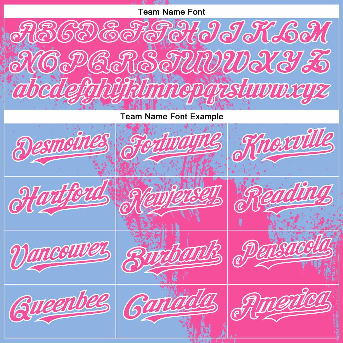 Custom Pink Light Blue-White 3D Pattern Abstract Brush Stroke Two-Button Unisex Softball Jersey Limited