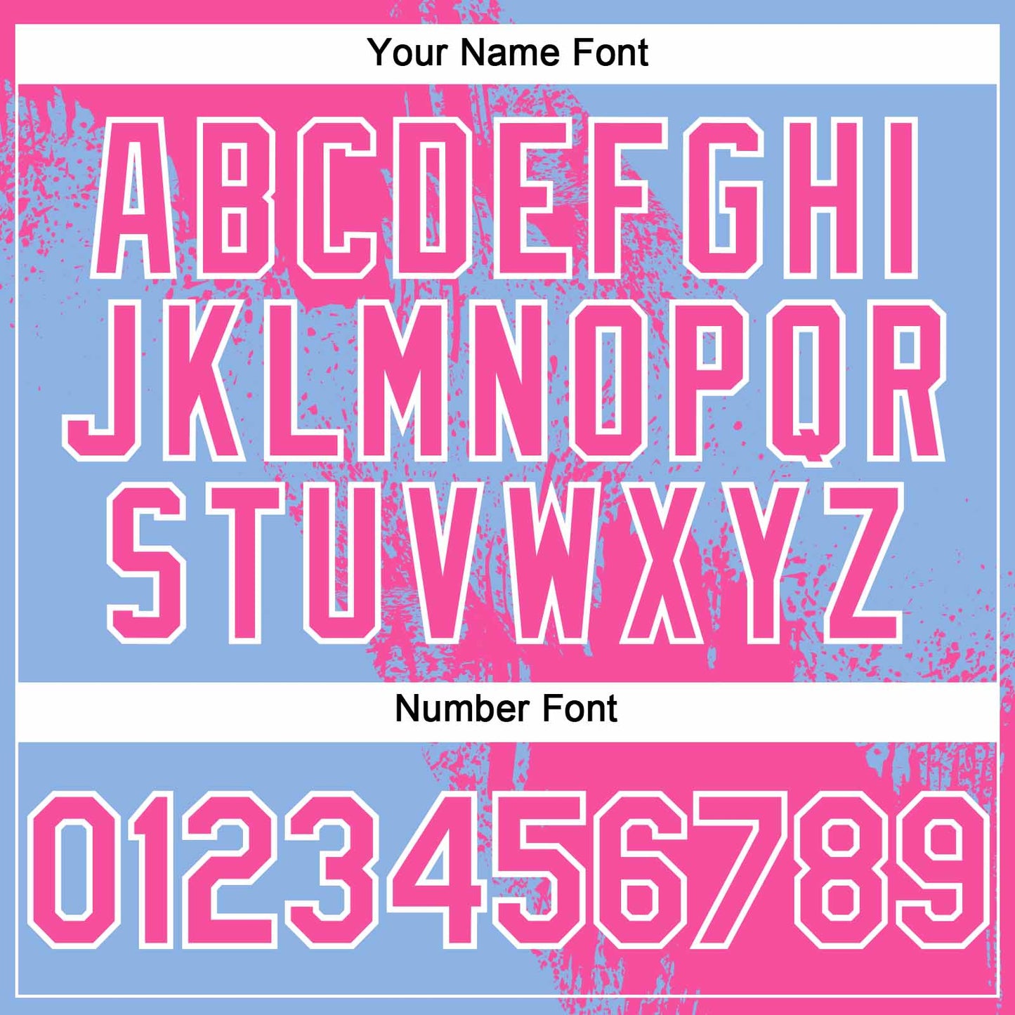 Custom Pink Light Blue-White 3D Pattern Abstract Brush Stroke Two-Button Unisex Softball Jersey Limited