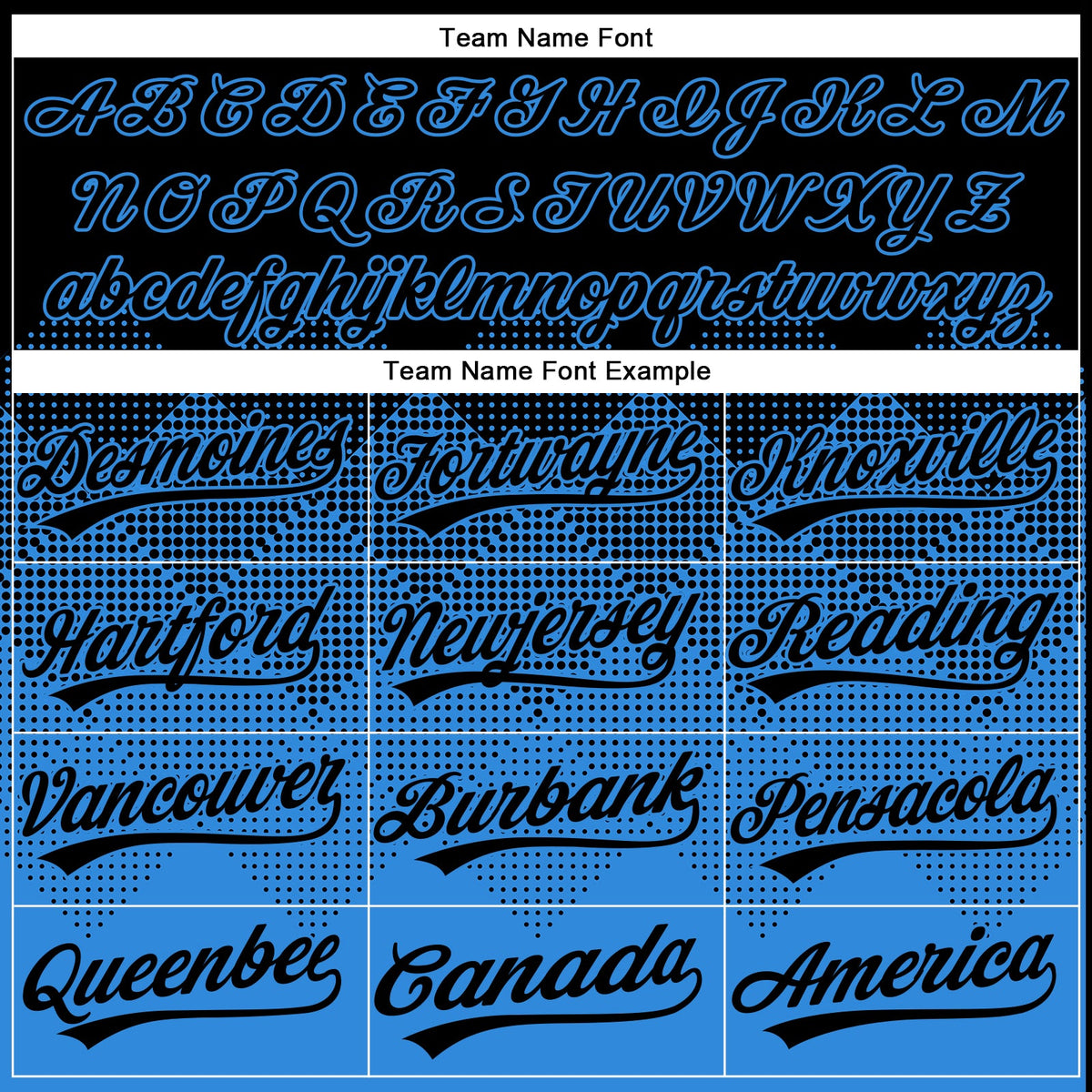 Custom Black Electric Blue 3D Gradient Square Shape Two-Button Unisex Softball Jersey Limited