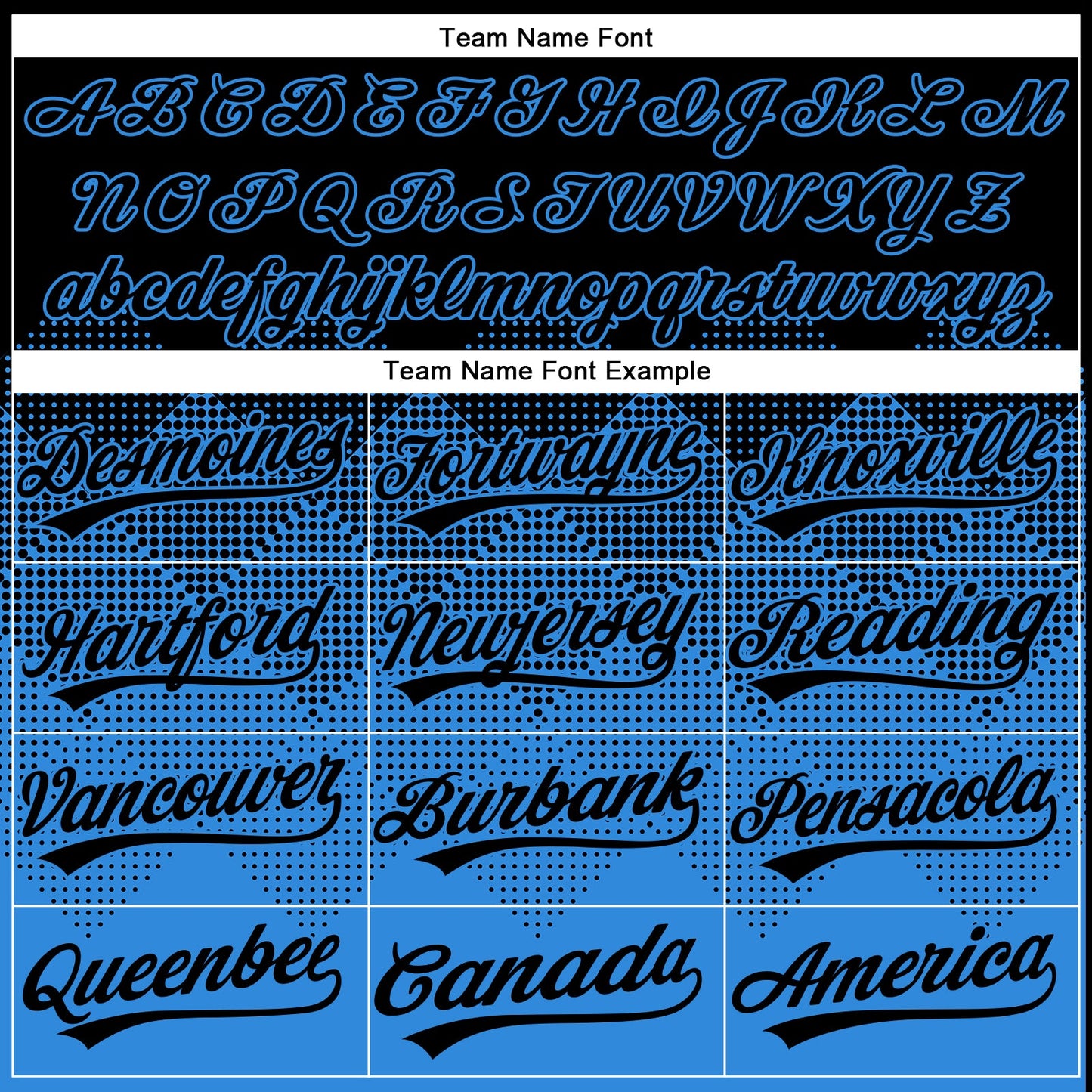 Custom Black Electric Blue 3D Gradient Square Shape Two-Button Unisex Softball Jersey Limited