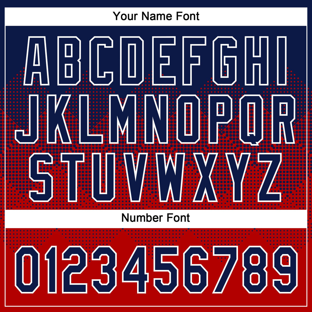 Custom Navy Red-White 3D Gradient Square Shape Two-Button Unisex Softball Jersey Limited