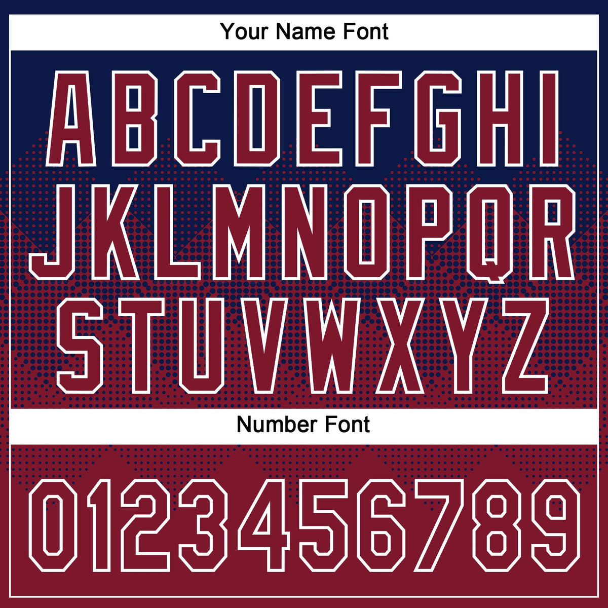 Custom Navy Crimson-White 3D Gradient Square Shape Two-Button Unisex Softball Jersey Limited