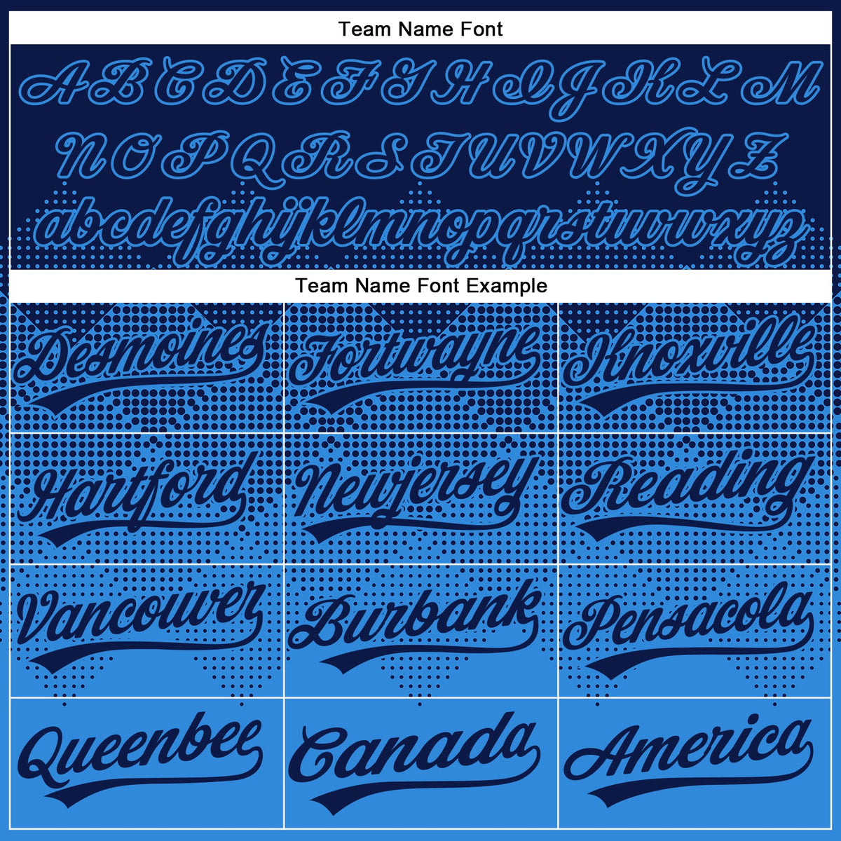 Custom Navy Electric Blue 3D Gradient Square Shape Two-Button Unisex Softball Jersey Limited