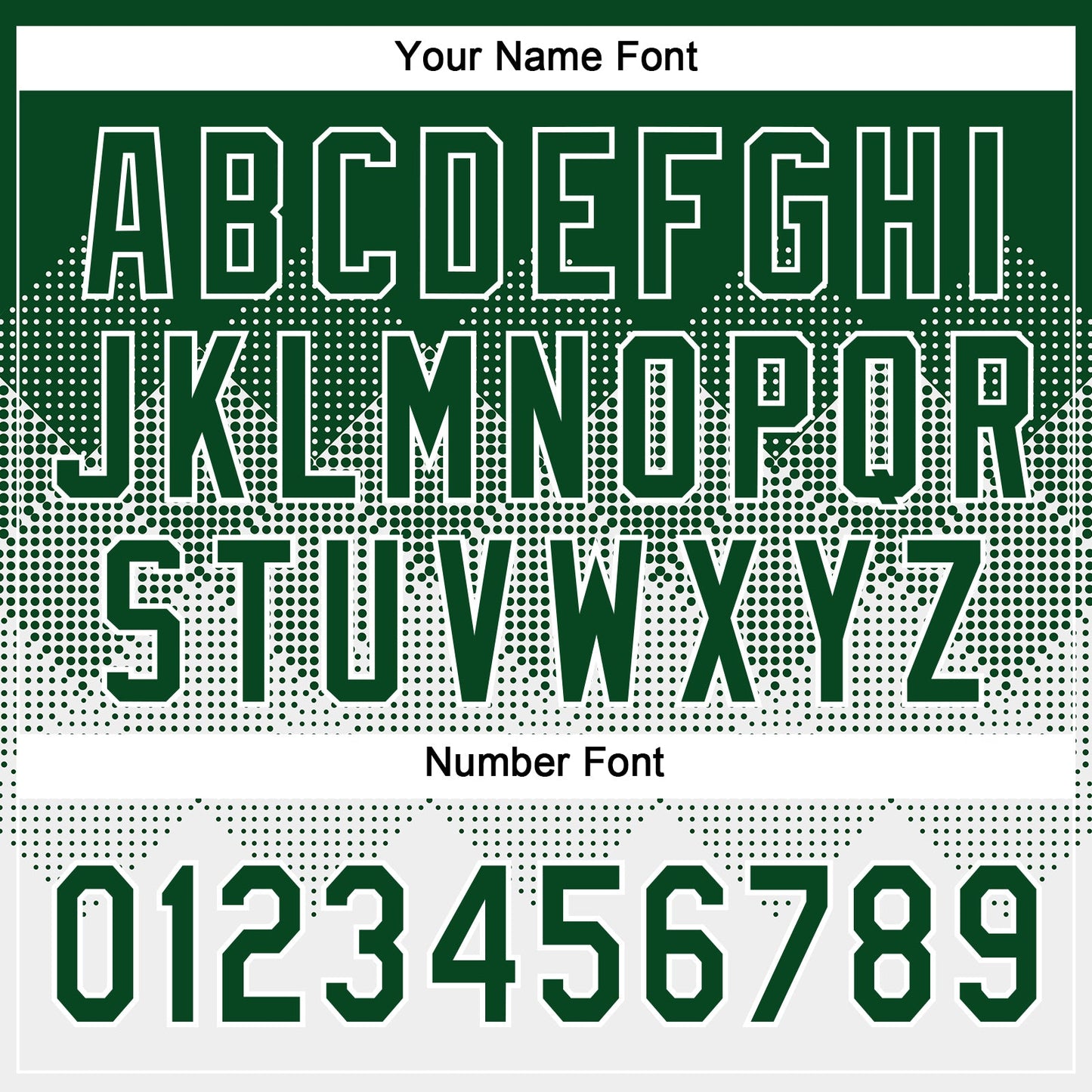 Custom Green White 3D Gradient Square Shape Two-Button Unisex Softball Jersey Limited