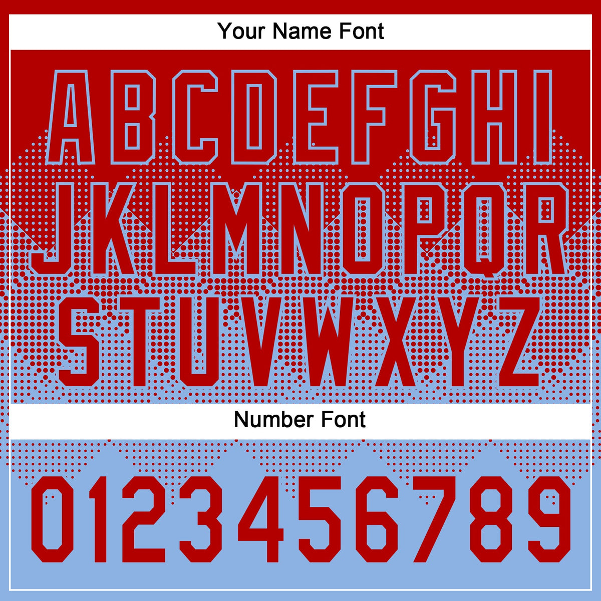 Custom Red Light Blue 3D Gradient Square Shape Two-Button Unisex Softball Jersey Limited