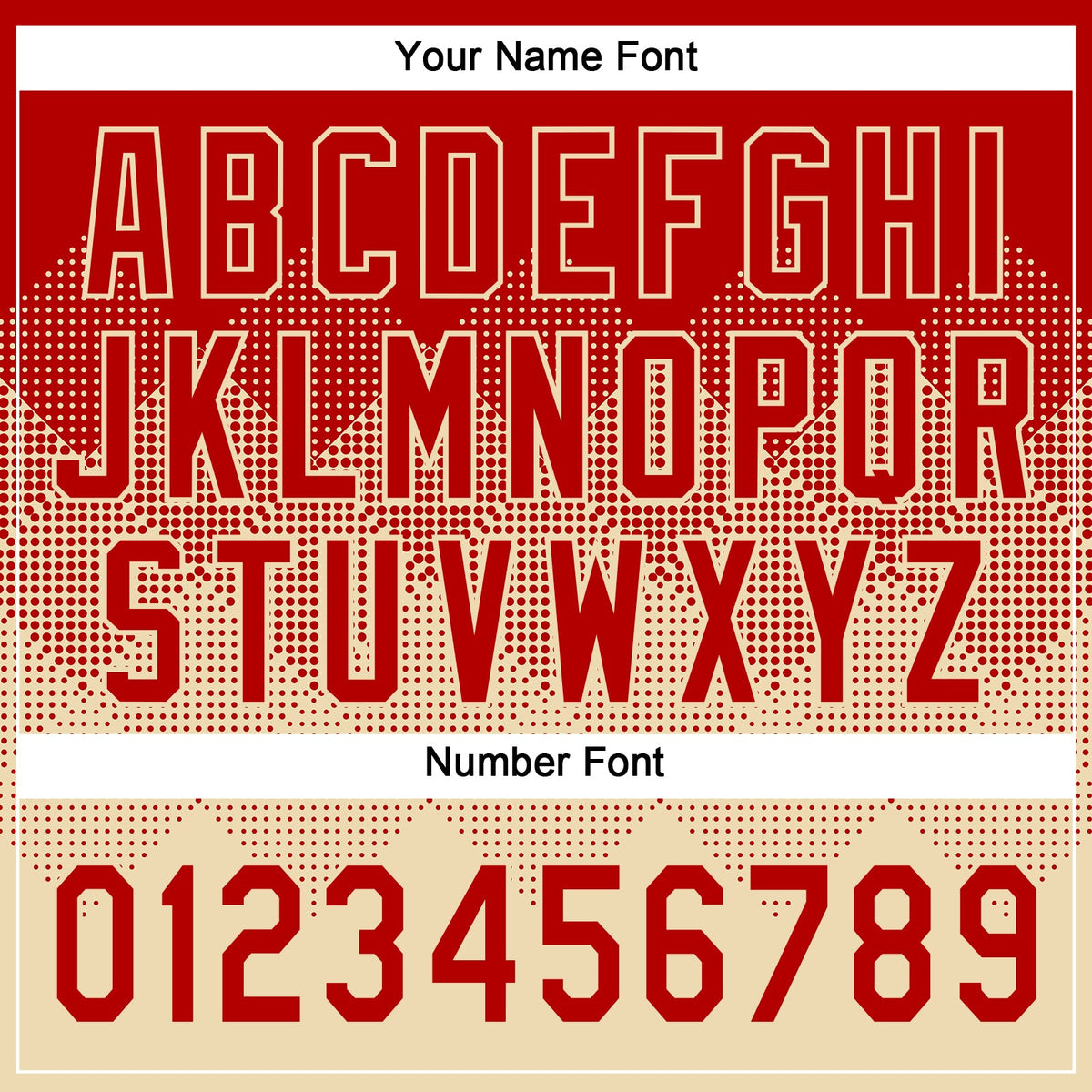 Custom Red Cream 3D Gradient Square Shape Two-Button Unisex Softball Jersey Limited