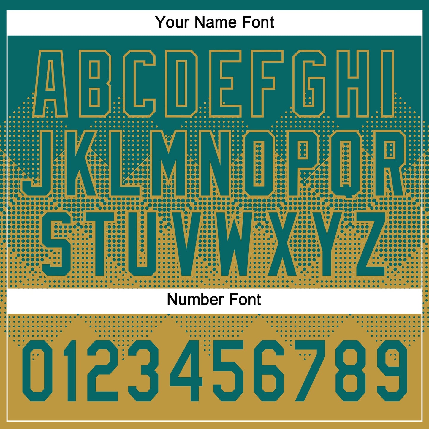 Custom Teal Old Gold 3D Gradient Square Shape Two-Button Unisex Softball Jersey Limited