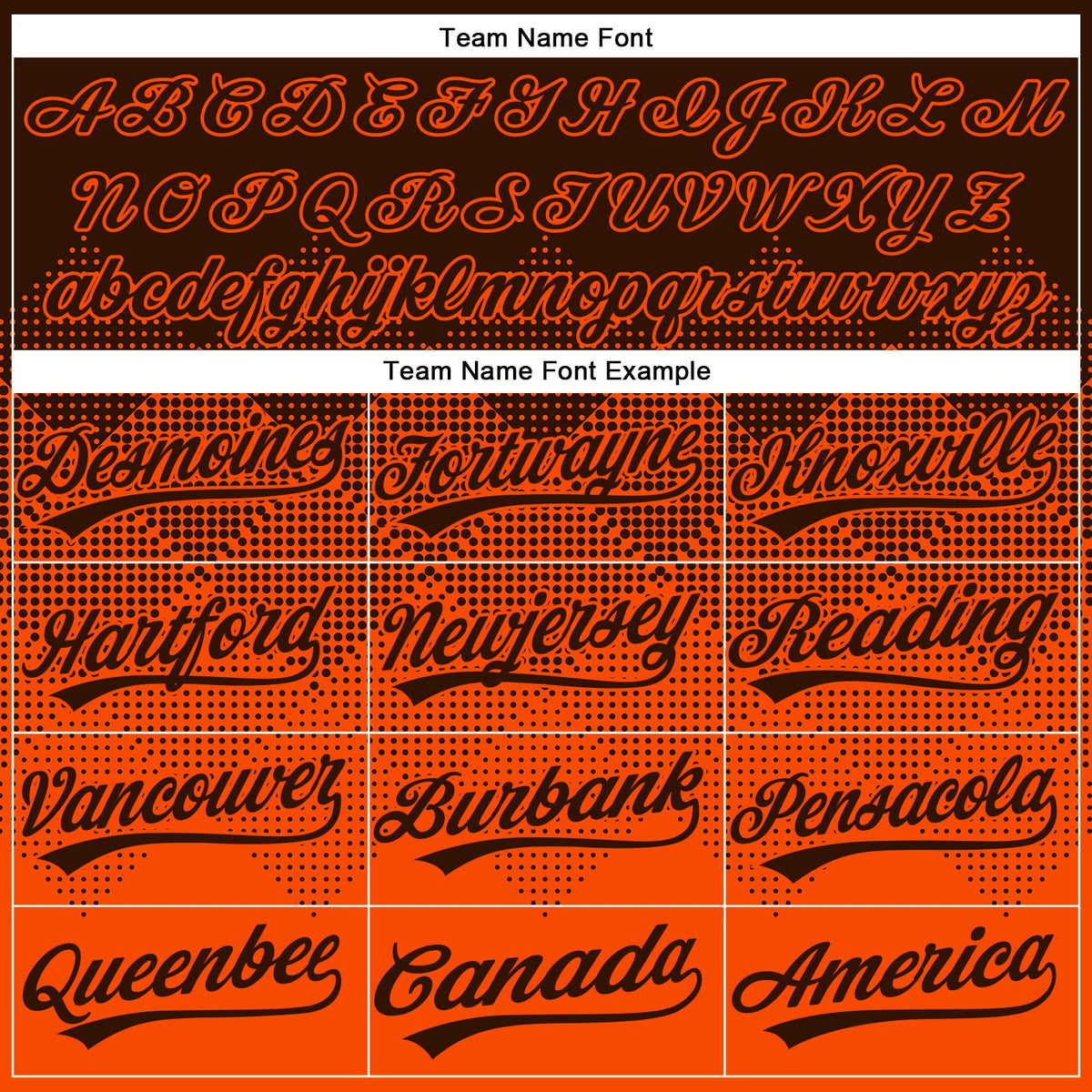 Custom Brown Orange 3D Gradient Square Shape Two-Button Unisex Softball Jersey Limited