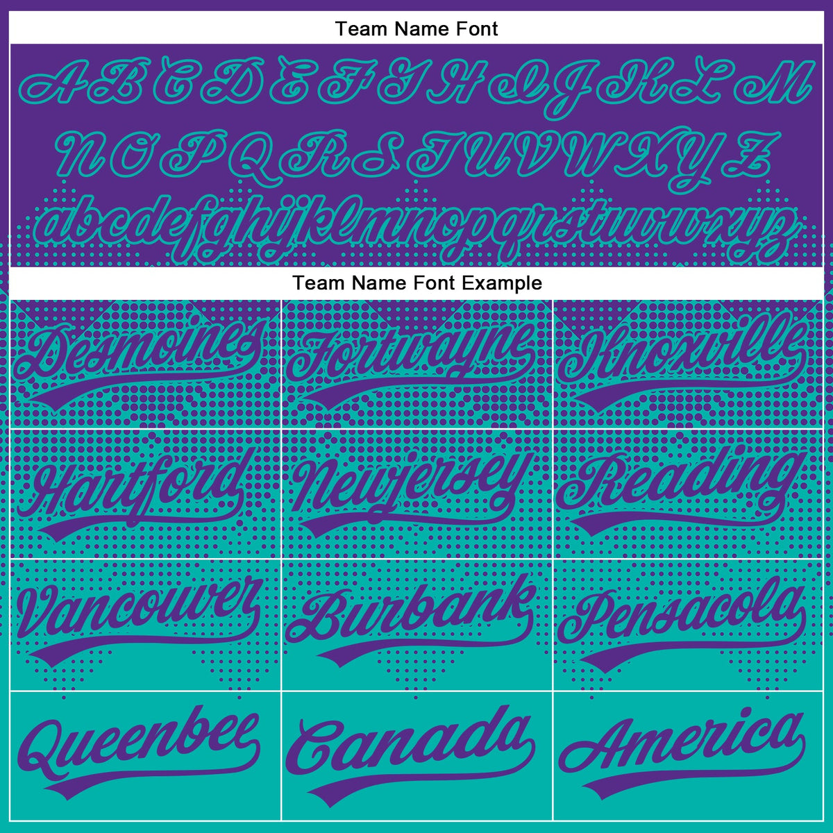 Custom Purple Aqua 3D Gradient Square Shape Two-Button Unisex Softball Jersey Limited