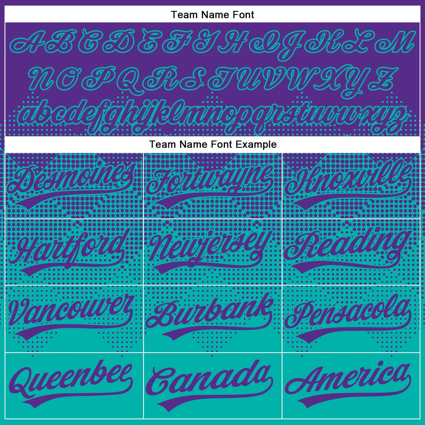 Custom Purple Aqua 3D Gradient Square Shape Two-Button Unisex Softball Jersey Limited