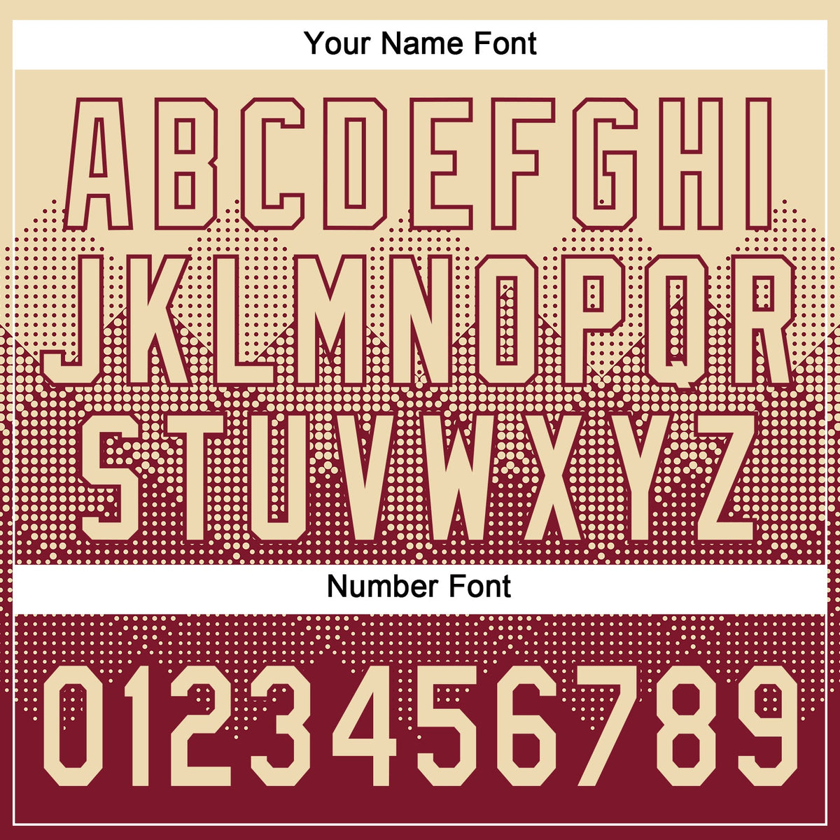 Custom Cream Crimson 3D Gradient Square Shape Two-Button Unisex Softball Jersey Limited