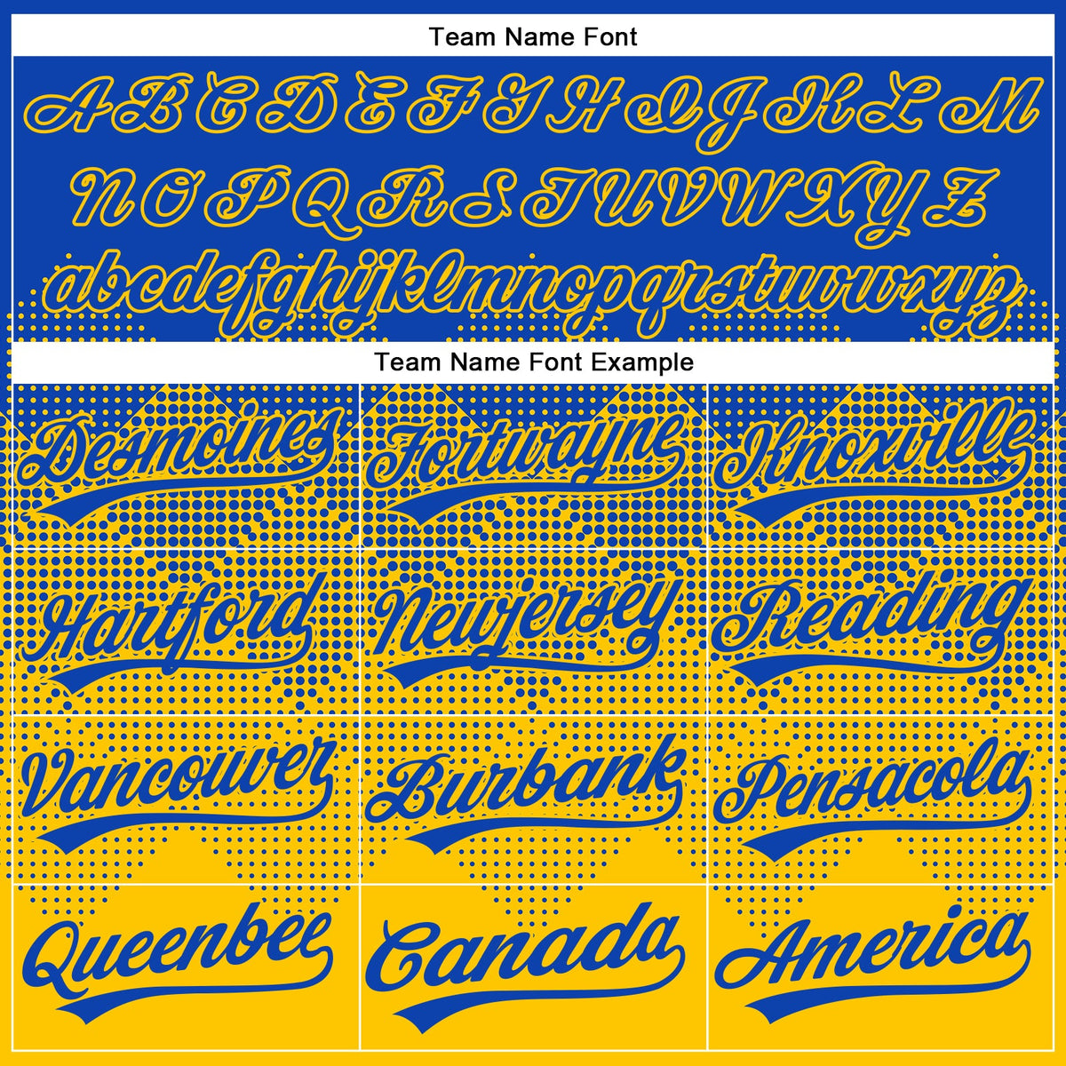 Custom Thunder Blue Yellow 3D Gradient Square Shape Two-Button Unisex Softball Jersey Limited