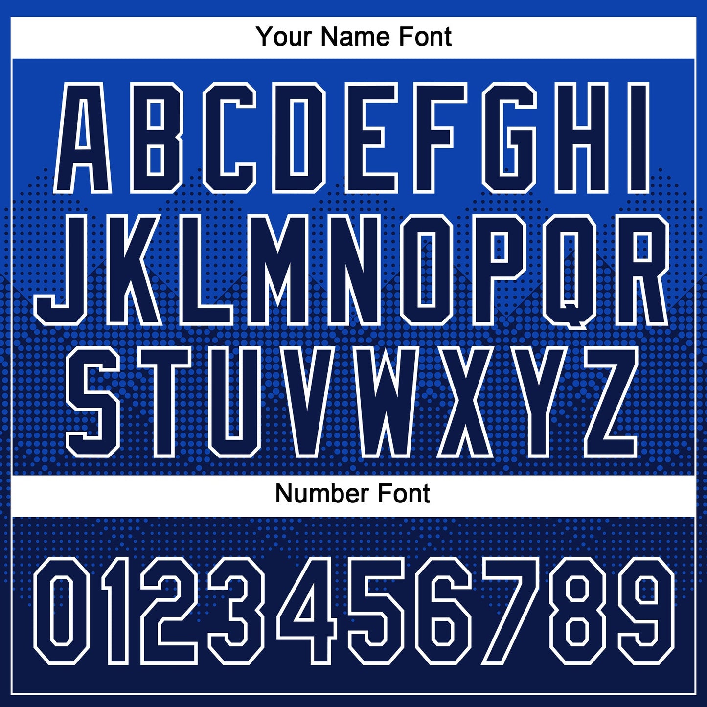 Custom Thunder Blue Navy-White 3D Gradient Square Shape Two-Button Unisex Softball Jersey Limited