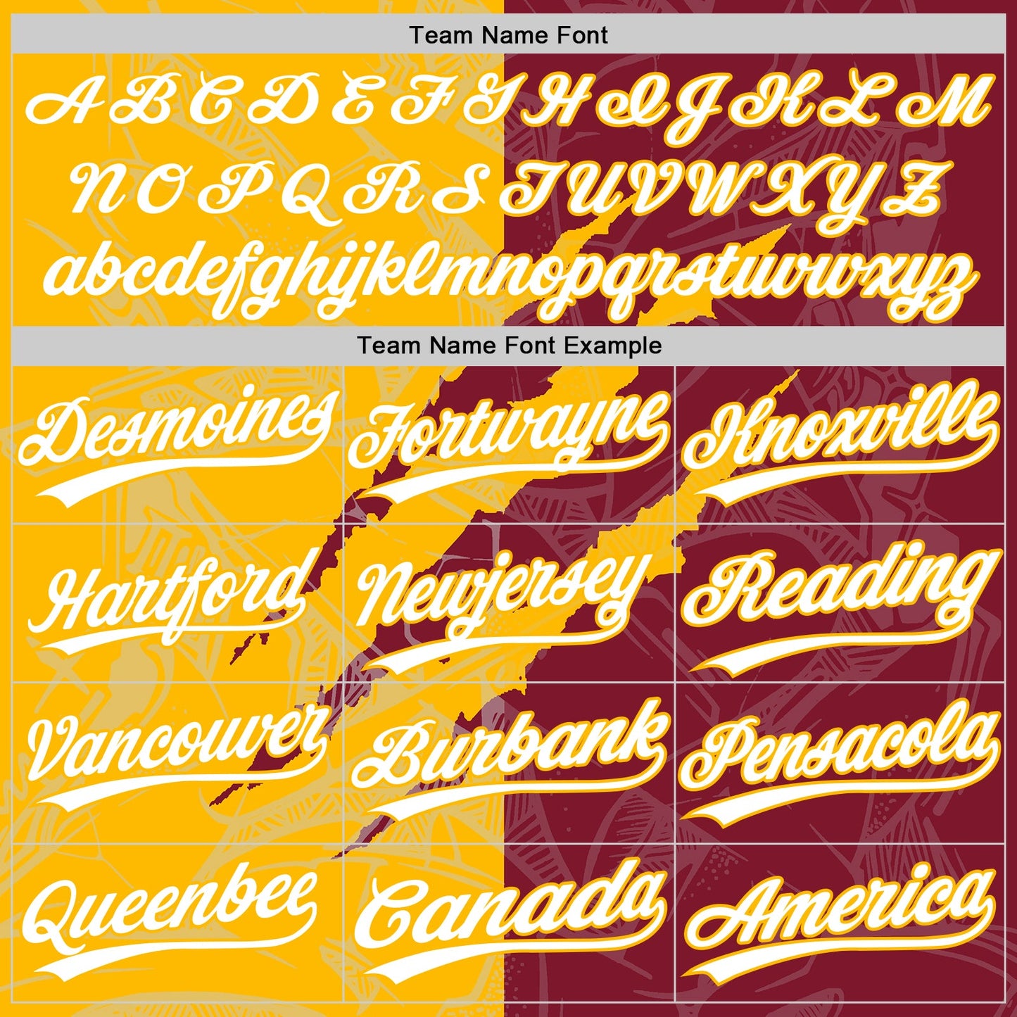 Custom Graffiti Pattern White Crimson-Gold 3D Scratch Two-Button Unisex Softball Jersey Limited