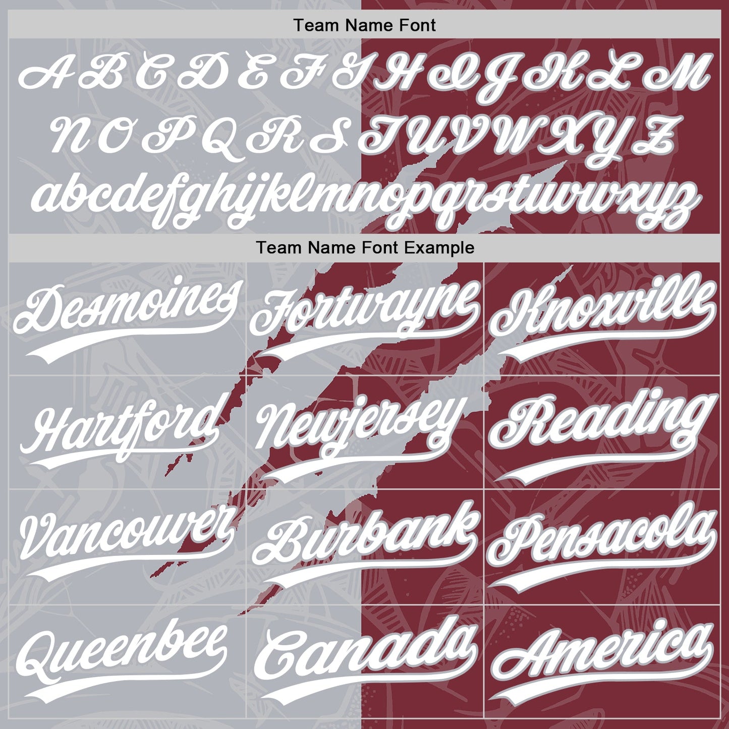 Custom Graffiti Pattern White Burgundy-Gray 3D Scratch Two-Button Unisex Softball Jersey Limited