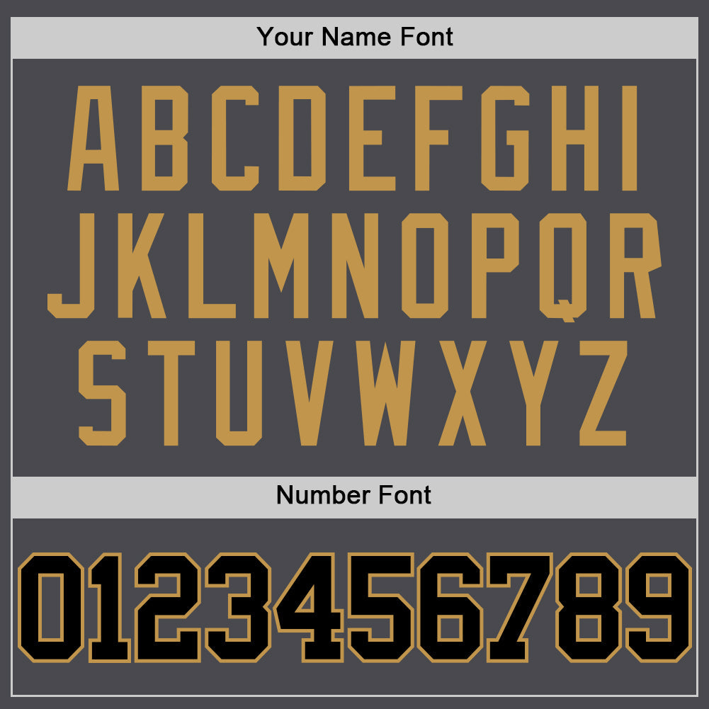 Custom Steel Gray Black-Old Gold Authentic Basketball Jersey Limited