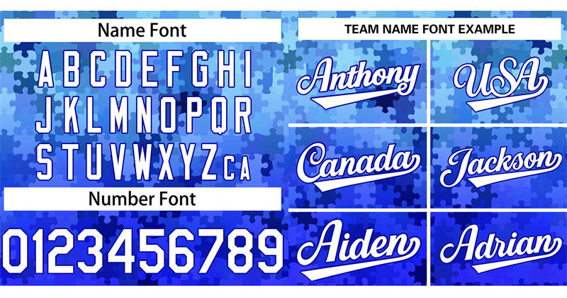 Custom Royal White-Royal Graffiti Pattern Authentic Baseball Jersey Limited