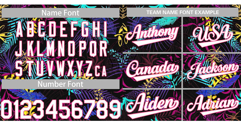 Custom Black White-Pink Graffiti Pattern Authentic Baseball Jersey Limited