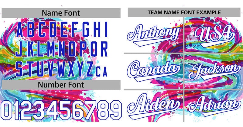 Custom White Royal-Pink Graffiti Pattern Authentic Baseball Jersey Limited