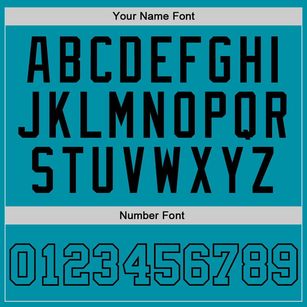 Custom Teal Teal-Black Authentic Throwback Basketball Jersey Limited