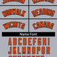 Custom Gray Orange Black Classic Style Baseball Jersey for Women Limited