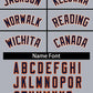 Custom Gray Navy Orange Classic Style Baseball Jersey for Women Limited