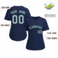 Custom Navy Gray Navy Classic Style Baseball Jersey for Women Limited