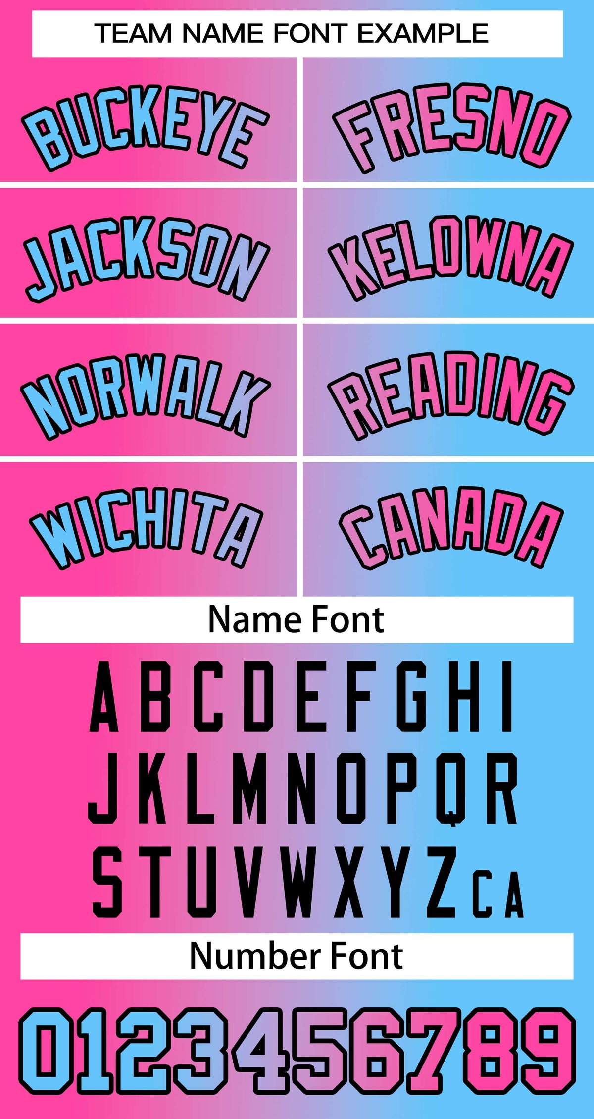 Custom Pink Light Blue-Black Gradient Fashion Baseball Jersey For Women Limited