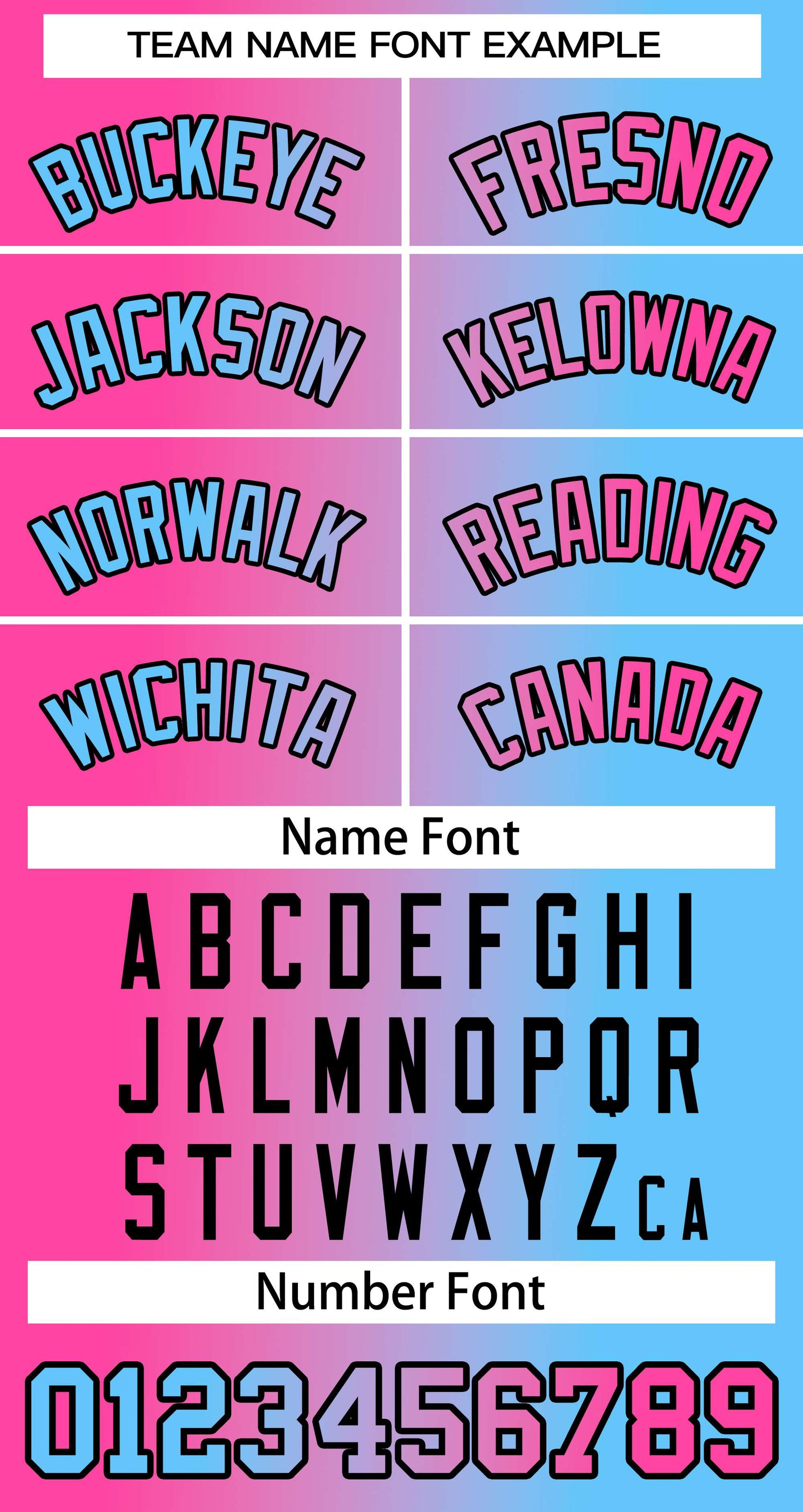 Custom Pink Light Blue-Black Gradient Fashion Baseball Jersey For Women Limited