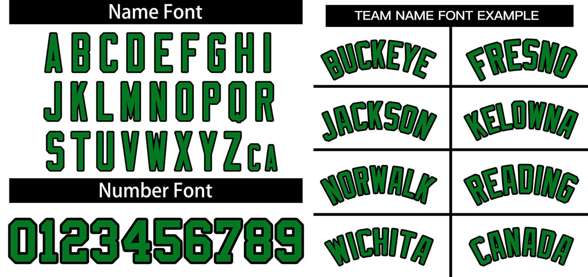 Custom White Kelly Green-Black Classic Style Authentic Two-Button Softball Jersey Limited