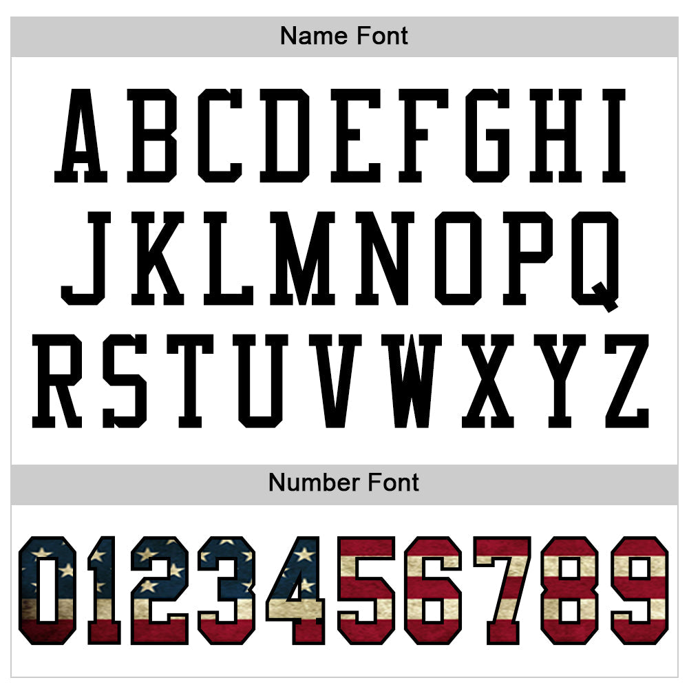 Custom White Vintage USA Flag-Black Mesh Authentic Football Jersey Limited