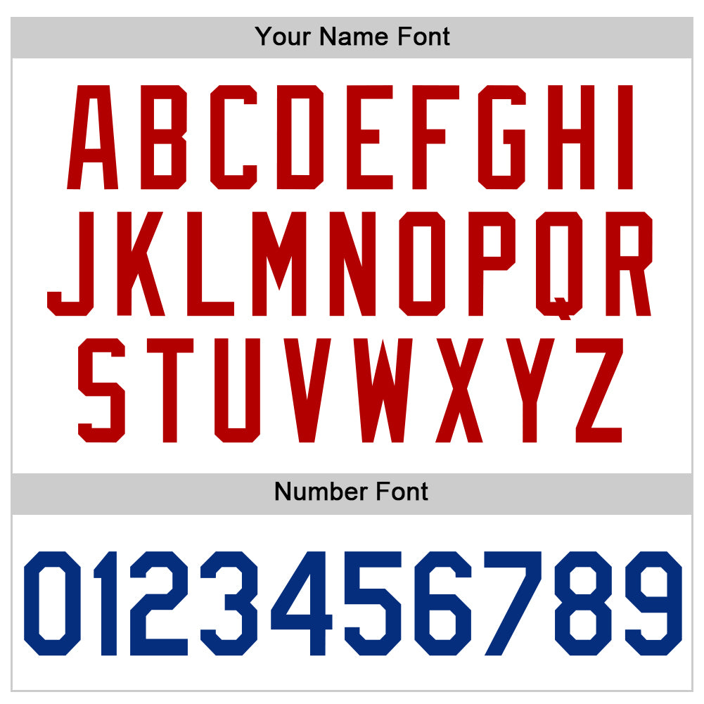 Custom White Royal-Red Authentic Throwback Basketball Jersey Limited