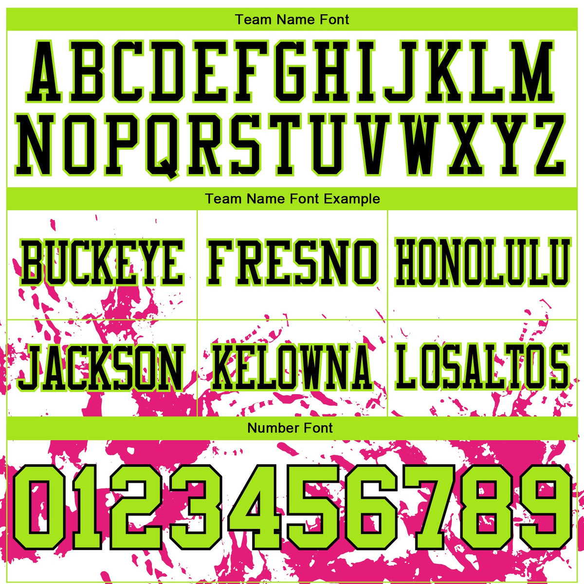 Custom White Neon Green Hot Pink-Black 3D Pattern Splash Authentic Football Jersey Limited
