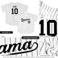 Custom White Black Stripe Fashion Authentic Baseball Jersey Limited