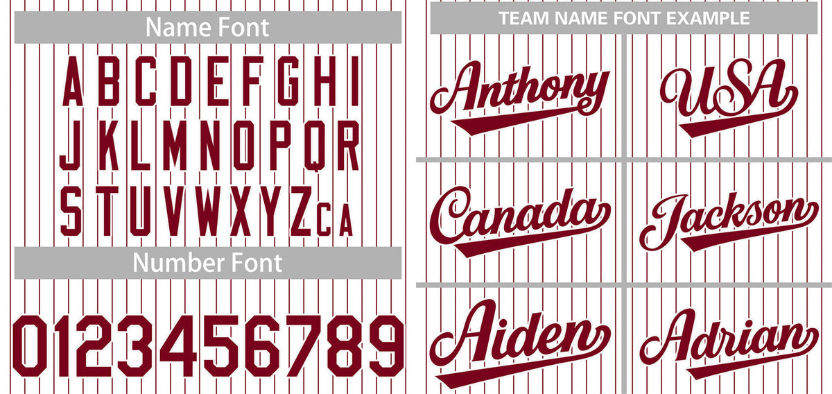 Custom White Crimson Stripe Fashion Authentic Baseball Jersey Limited