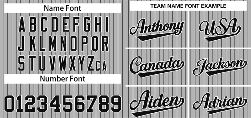 Custom Gray Black-White Stripe Fashion Authentic Baseball Jersey Limited