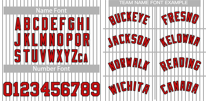 Custom White Red-Black Stripe Fashion Authentic Baseball Jersey Limited
