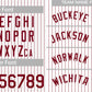 Custom White Crimson Stripe Fashion Authentic Baseball Jersey Limited