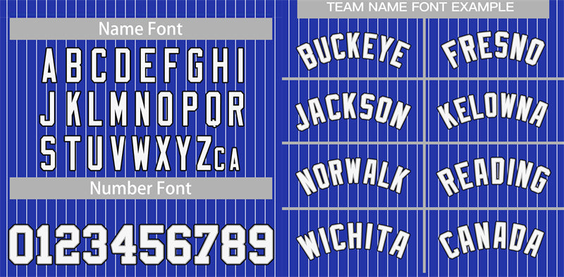 Custom Royal White-Navy Stripe Fashion Authentic Baseball Jersey Limited