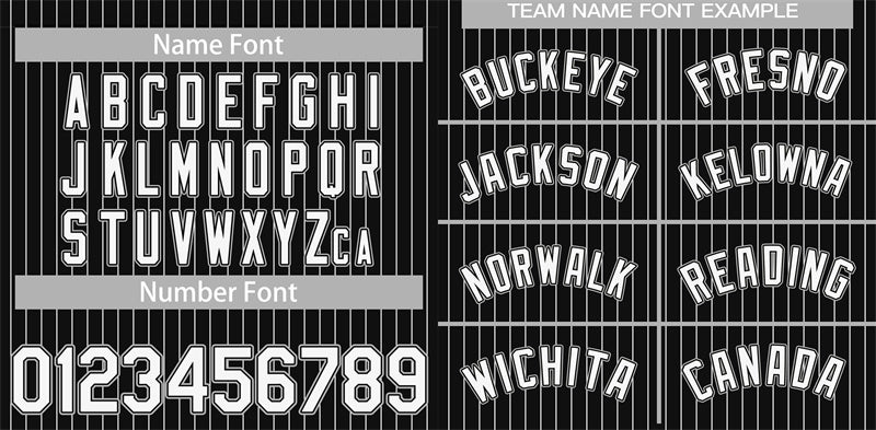 Custom Black White-Gray Stripe Fashion Authentic Baseball Jersey Limited