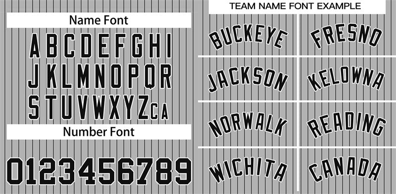 Custom Gray Navy-White Stripe Fashion Authentic Baseball Jersey Limited